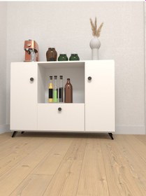 Resim Dekoratif Mutfak Dolabı 100 x 37 x 71 Cm 