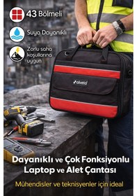 Resim Alveta Profesyonel Laptop Saha Çantası 8684251117 1 Adet 