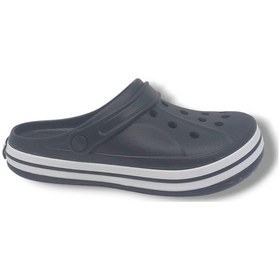 Resim Zerhan Cflex 22233 Unisex Siyah Beyaz Siyah Sabo Terlik Sandalet Siyah 