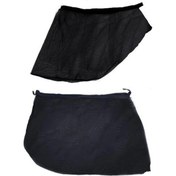 Resim Lemestar Siyah Nylon Ağ Perde - 2 Adet 50x115cm Boyutunda 