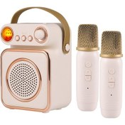 Resim Reedark 5w Bluetooth Hoparlör, 2200mah Pil, 2 Mikrofonlu, Yeşil/pembe/bej Seçenekleri 