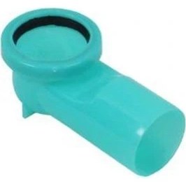 Resim Sukar Duş Kanalı Siyah Line 6 60 cm Süzgeç ve Alt Dirseği 