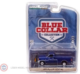 Resim 1:64 Greenlight 1991 Ford F-250 XL 4X4 Pickup 