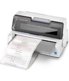 Resim Okı 43490003 ML6300FB-SC 24 Pın 106 Kolon 450CPS Nokta Vuruşlu Yazıcı D21010B 