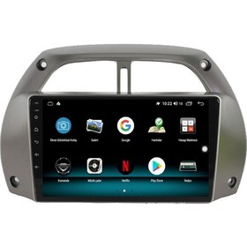 Resim Toyota Rav 4 Android 10 Carplay Özellikli Navigasyon Multimedya Ekran 2gb Ram + 32GB HDD 