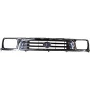 Resim Toyota Uyumlu Hılux- Pıck Up Ln145- 98/01 Ön Panjur Nikelajlı Uzun Tip 53111-35420 