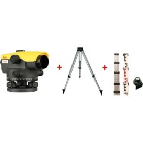 Resim Leica NA324 Otomatik Optik Nivo Takımı - Leica Na 324 Nivo Seti 