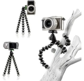 Resim Asfal Ahtapot Tripod Masaüstü Telefon Tutucu 26 cm Pratik Fotoğraf ve Video Çekimi İçin 
