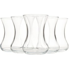 Resim Paşabahçe 42771 Vefa Incebelli 6Lı Çay Bardağı-130 Cc 