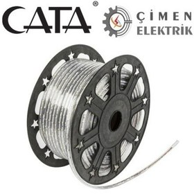 Resim 25 Metre Ct 4549 3 Çip Dış Mekan Şerit Led Beyaz 220v 