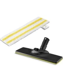 Resim Uravas Store Kärcher Orijinal Set Zemin Başlığı ve Mikrofiber Bez Easyfix Buharlı Temizleyici Kärcher Sc ile Uyu 