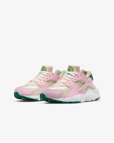 Resim Nike Huarache Run Pembe Sarı Kadın Spor Günlük Ayakkabı 