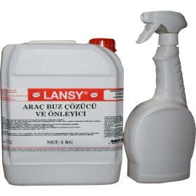 Resim Lansy Araç Buz Çözücü 5 kg + Uygulama Spreyi 