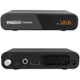 Resim Magbox Federal Mini HD Scart TKGS Uydu Alıcısı 