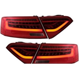 Resim Autogp Audi A5 Stop Lambası Ledli Kırmızı Facelift Görünüm 2008 / 2012 Sm-gt-au-a508 