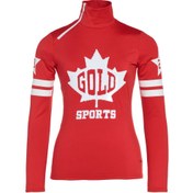 Resim Goldbergh Maple Leaf Ski Pully Kadın İçlik Üst Kırmızı 