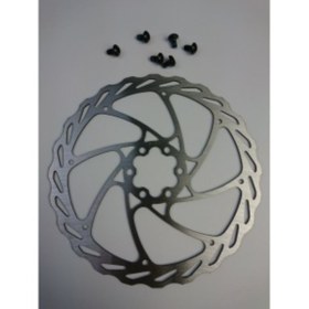 Resim Asroya 180mm 6 Vida Bisiklet Disk, Rotor Hidrolik Fren, Mekanik Fren 