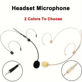 Resim Esnek Gooseneck Kablo Mikrofon Kulaklık, 3.5mm Jak, Yüksek Hassasiyetli Omnidirectional Mik, Bataryaya Gerek Yok, Konferanslar, Konuşma, Koçluk, Tur Rehberleri, Sunumlar için 
