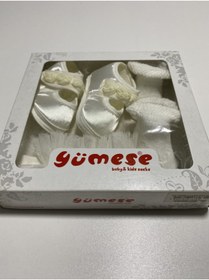 Resim Yumese 3,lü Çiçekli Patik Takım 