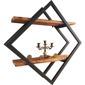 Resim Codex Concept Masif Diagonal Duvar Rafı (Y2-37-0) 