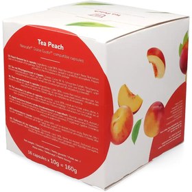 Resim Şeftali çayı - Café René Dolce Gusto için 16 kapsül. 