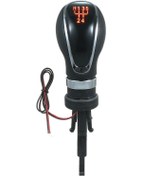 Resim Singree Kırmızı Işıklı Manuel Vites Topu - Opel Astra, Opel Corsa Uyumlu 5 Vitesli 