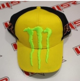 Resim ONUR MOTOR Monster 46 Sarı Şapka 