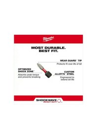 Resim Milwaukee Bits Yıldız Uç Vidalama Matkap Ucu Ph2 X 25mm -5 Adet 
