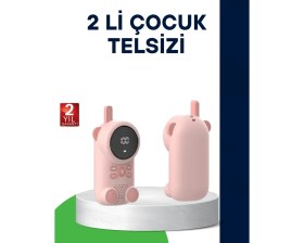 Resim Değirmen Grup LCD Ekranlı Bebek Telsizi - Iki Yönlü Ses, Uzun Menzil, Çocuk Dostu Tasarım - Lisinya 