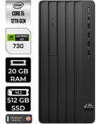 Resim HP PRO TOWER 290 G9 E6D3A5EA317 i5 12500 20GB RAM 512GB SSD GT730 4GB FDOS MASAÜSTÜ BİLGİSAYAR 