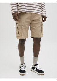 Resim Jack & Jones Jpstcole Kargo Şort 12268266 Bej 