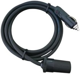 Resim Araç Çakmaklık Uzatma Kablosu 12-24 Volt 16 Amper 2 X1,5mm TTR Bakır 2 Mt-Siyah 