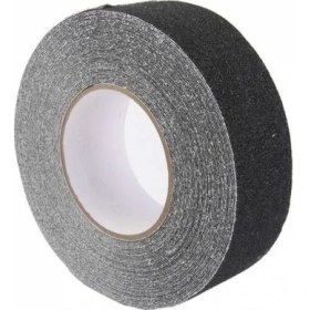 Resim Piton Merdiven Zemin Kaydırmaz Kaymaz Bant Siyah 50 mm x 15 M 