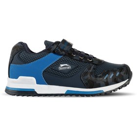 Resim Slazenger EDMOND IN Erkek Çocuk Sneaker Ayakkabı Lacivert Kamuflaj 