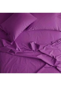 Resim Prime Sleeks %100 Pamuk Yastık Kılıfı 2 Adet - Mor - 50x70cm Mor 