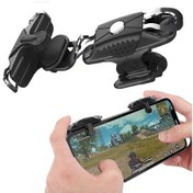 Resim Çift Mobil Oyun Tetikleyicisi, Mobil Oyun Kontrolcüsü Pubg/fortnite/call Of Duty Uyumlu Nişan Alma Ve Ateş Tetiği Newway 