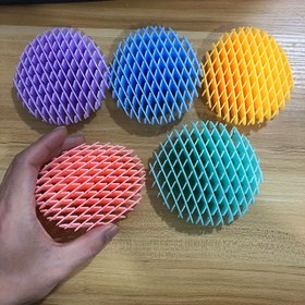 Resim 1 adet Yaratıcı Tırtıl Fidget Oyuncak - Sümüklü Solucan, Plastik Stres Azaltıcı, Masa Dekor Ofis Oyuncak, Erkekler, Kadınlar, Arkadaşlar için Hediye 
