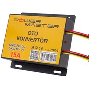 Resim Pm7904 24 Volt 12 Volt Düşürücü 15 Amper Oto Konvertör Diğer