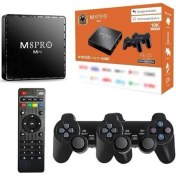 Resim Android Tv Box 2.4g 10K Ultra Hd 2gb Ram 64GB Hafıza 10000 Retro Oyunlu Konsol Game Stick M8 Pro 