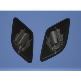 Resim Renault Megane 3 Far Yıkama Kapağı Set 286960015r 