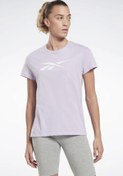 Resim Reebok Te Graphic Tee - Vector Lila Kadın Kısa Kol T-shirt 