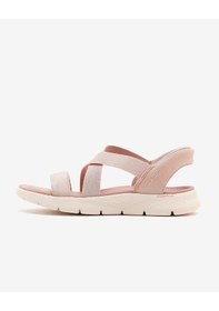 Resim Skechers Go Walk Flex Sandal Kadın Pembe Sandalet 141489 Ros Pembe 