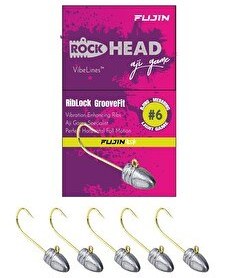 Resim Fujin Rock-Head 6no Aji Game JigHead 1 GR 