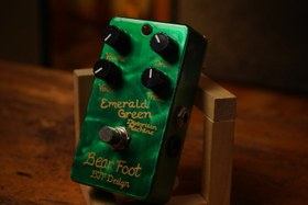 Resim Bear Foot Emerald Green AC15 Klonu Overdrive Pedalı (2.El) 