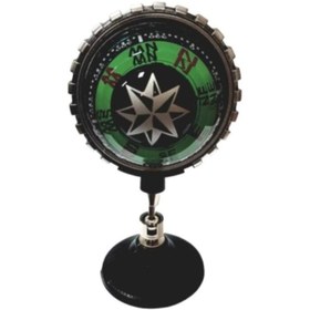 Resim Carub Oto Araç Içi Pusula Işıklı Vantuzlu Yapışma Büyük Boy 