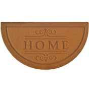 Resim Giz Home Yarımay Parga Kapı Önü Paspası Welcome - 40x75 cm 