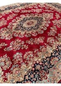 Resim El Dokuma Büyük İran Halısı 310x425 Kırmızı %100 Yün 13 M2 Halı Kırmızı 