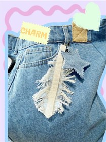 Resim Spor Ve Casual Kullanım İçin Denim Yoga Matı Bölmeli Çanta / El Yapımı & Dayanıklı Mavİ 