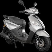Resim Apec PS5 Benzinli Scooter 125 CC Gümüş-Gri - 2024 Model 