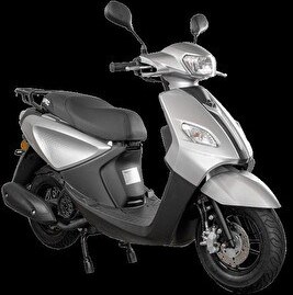 Resim Apec PS5 Benzinli Scooter 125 CC Gümüş-Gri - 2024 Model 